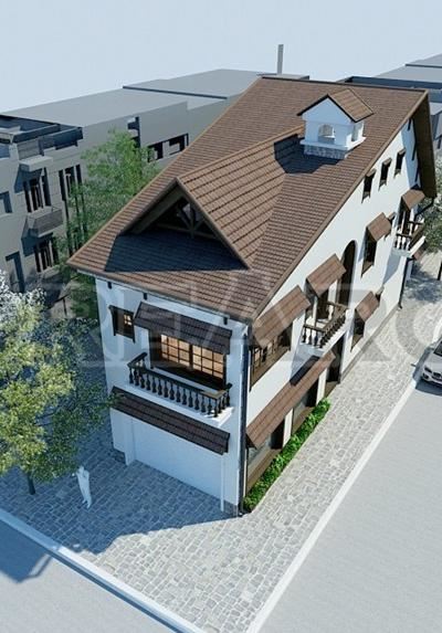 Thiết kế kiến trúc nhà phố cao cấp 